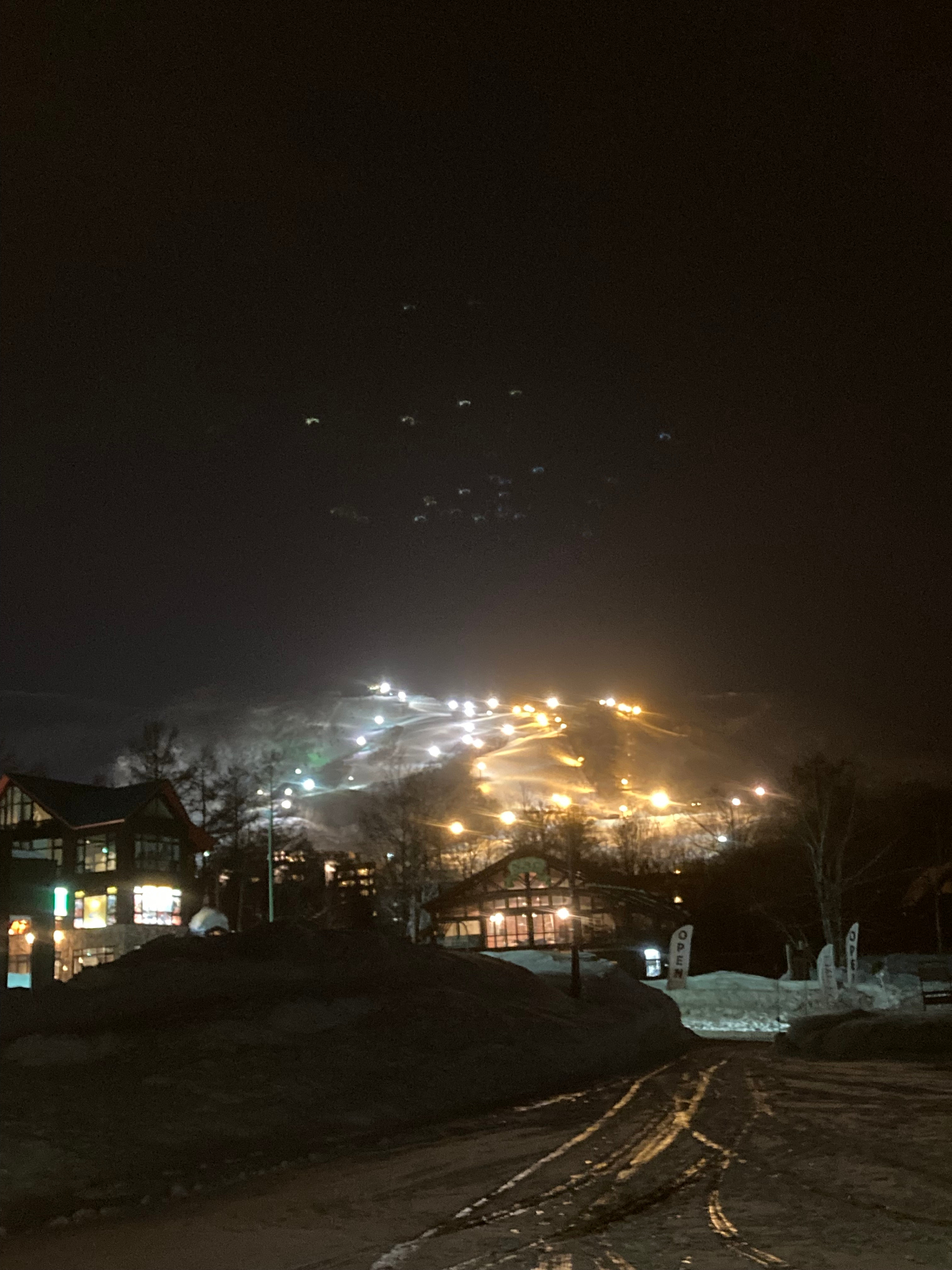 Snow gear preparation & test nighter run